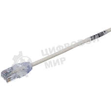 Патч-корд Panduit UTPSPL5MY вилка RJ-45-вилка RJ-45 кат.6 5м белый LSZH
