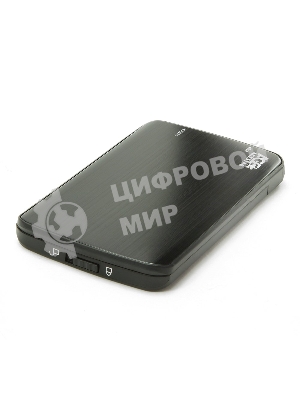 Внешний корпус для HDD/SSD AgeStar 3UB2A12 SATA пластик/алюминий черный 2.5
