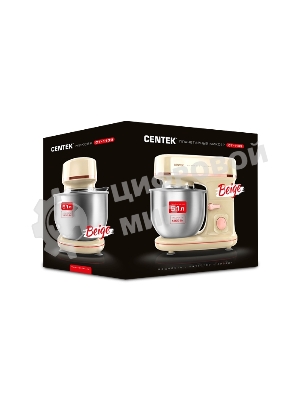 Миксер планетарный Centek CT-1139 бежевый