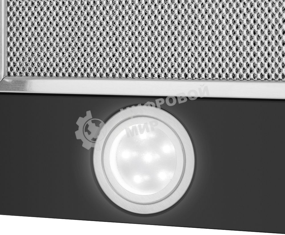 Вытяжка встраиваемая Maunfeld VS Light 50 черный, 50 см, 520 куб. м/ч, 56 дБ