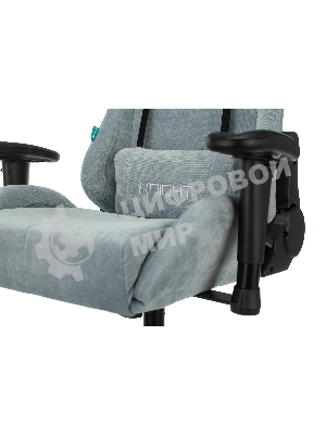 Кресло Бюрократ VIKING KNIGHT LT28 FABRIC серо-голубой, ткань, 120 кг, механизм качания