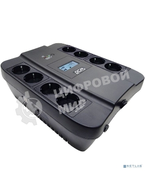 Источник бесперебойного питания Powercom Spider SPD-550U LCD 330Вт 550ВА черный