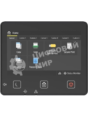МФУ лазерное Canon i-SENSYS MF465DW, A4, ч/б, печ. 40 стр/мин., скан. до 100 стр/мин. (ч/б) 40 стр/мин. (цвет), 1200 x 1200 dpi (печать) 600x600dpi (скан.), USB, RJ-45, Wi-Fi, Air Print, Mopria