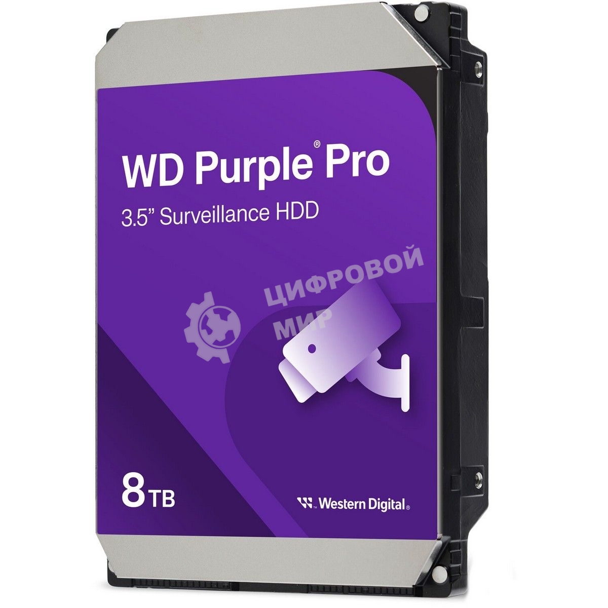 Жесткий диск HDD Western Digital 8Tb 7200rpm SATA-III 256Mb 3.5