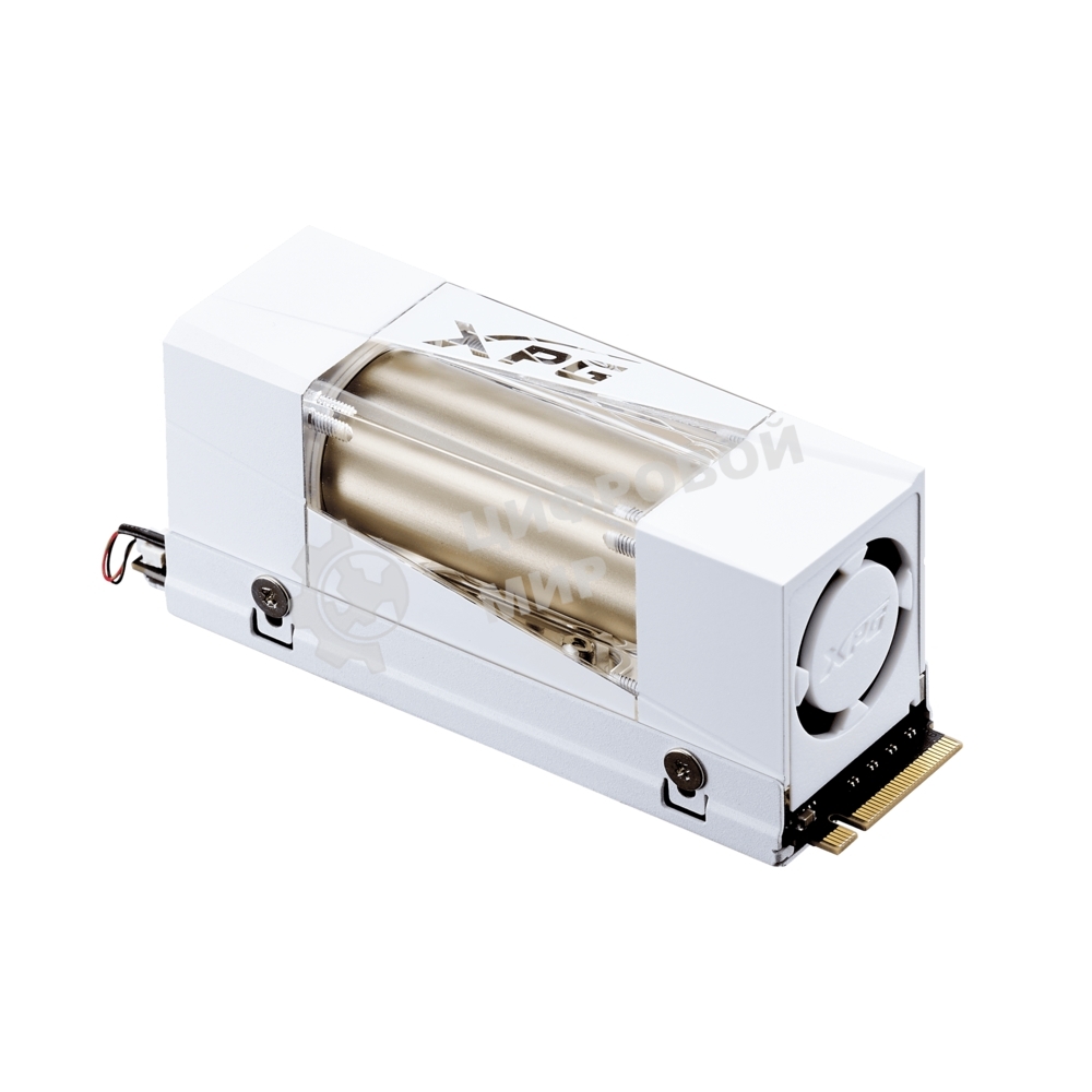 Накопитель SSD ADATA XPG MARS 980 STORM, 1000Gb, M.2(22x80мм), NVMe, PCIe 5.0 x4, 3D NAND, R/W 14000/10000Mb/s, IOPs 1 600 000/1 650 000, TbW 740, DWPD 0.4, with Heat Sink (5 лет)