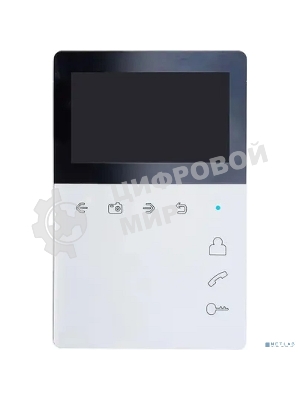 Видеодомофон Tantos Elly-S белый