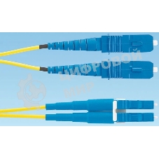 Патч-корд Panduit F92ELLNSNSNM007 2xOS1/2 LC дуплекс-SC дуплекс 7м LSZH желтый