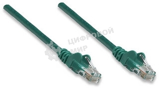 Патч-корд UTP cat.5e, 2м ExeGate зеленый