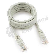 Патч-корд медный UTP CablexpertPP10-2M кат.5e, 2м, литой, многожильный, серый