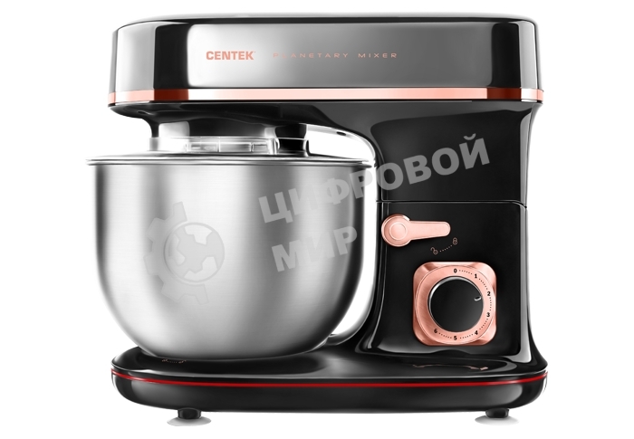 Миксер Centek CT-1139 черный/хром