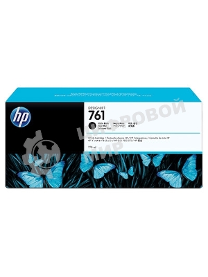 Картридж струйный HP №761 CM997A черный матовый для HP DJ T7100