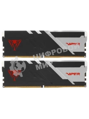 Оперативная память Patriot Viper Venom, DDR5, 32GB (2x16GB), 5600MHz, CL36, DIMM, с радиаторами, RGB, черный