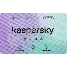 Программное обеспечение Kaspersky Plus + Who Calls 3-Device 1 year Base Card (KL1050ROCFS)
