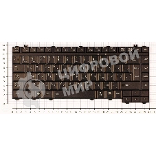 Клавиатура для ноутбука Toshiba Satellite A300 M300 L300 M500 M505 черная матовая