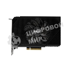 Видеокарта Palit RTX 3050 STORMX OC 6Gb NVIDIA GeForce RTX 3050 6Gb PCI-E 4.0 96bit GDDR6 1042/14000 DVIx1 HDMIx1 DPx1 HDCP Ret