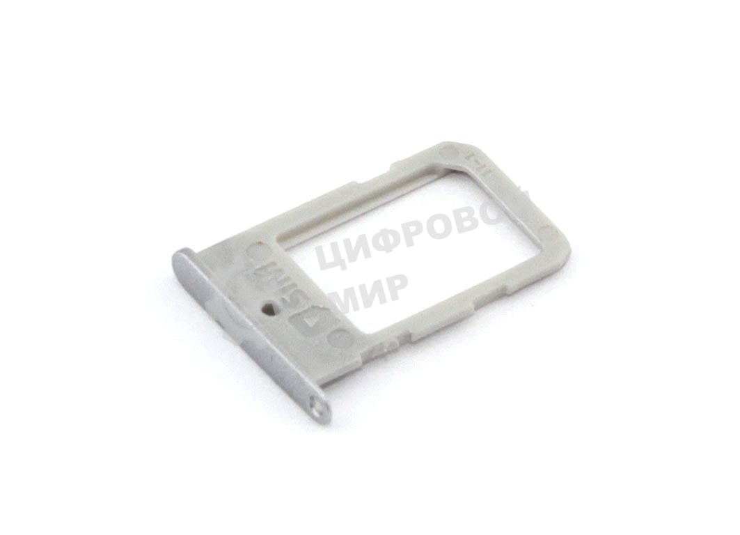 Лоток для SIM-карты Samsung S6 Edge (G925F) белый