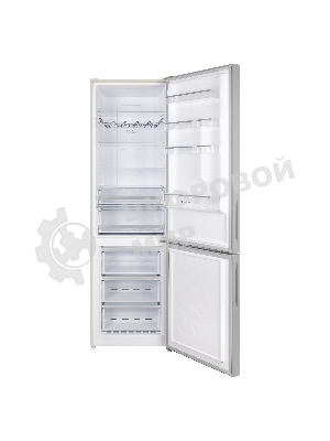 Холодильник Maunfeld MFF200NFBG Inverter бежевый двухкамерный 271/106 л морозилка снизу, No Frost