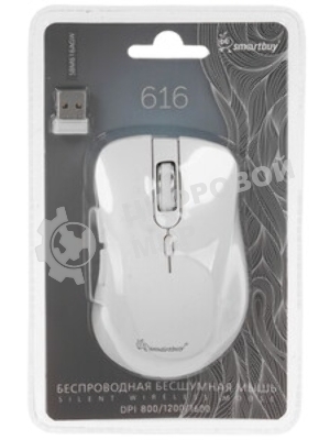 Мышь беспроводная Smartbuy (SBM616AGW) 616AG белый