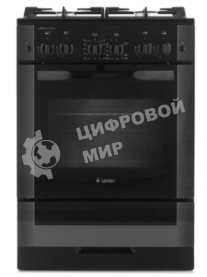 Плита газовая Gefest ПГ 6500-02 0115 черный, конфорок 4 шт, духовка 52 л, 60 см x 85 см x 60 см