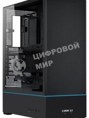 Компьютерный корпус MidiTower Lian Li SUP 01 черный RGb (ATX, без БП, ARGb, 2xUSB3.2 Type-A + USB3.2 Type-C) (G99.SUP01X.00)