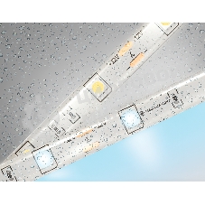 Светодиодная лента Ambrella light GS1903 5050 30Led/ 7.2W m/ 12V IP65 6500K/ 5000*10*2.87mm (2 конт.)