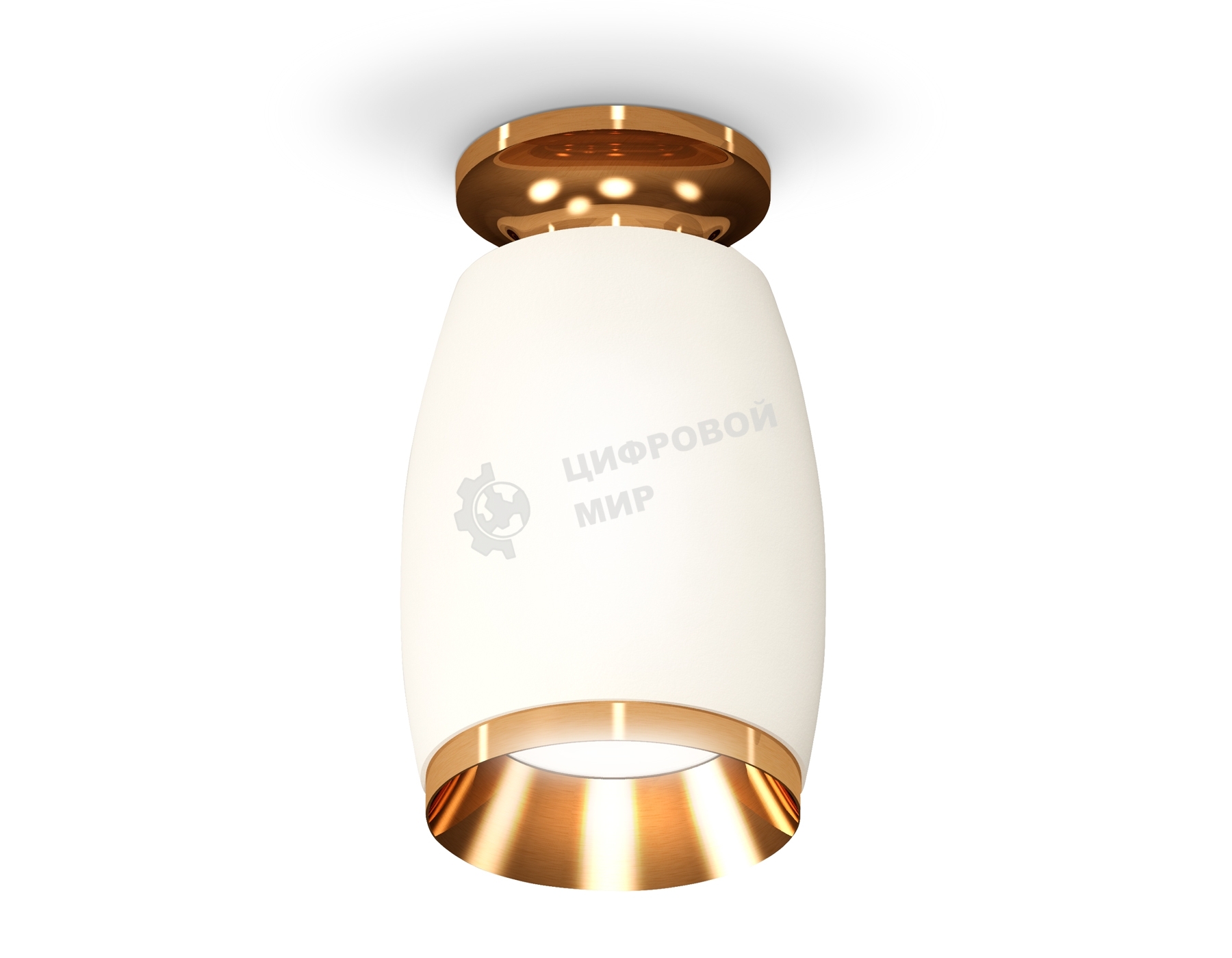 Светильник Ambrella Light XS1122044 SWH/PYG белый песок/золото желтое полированное MR16 GU5.3 (N6905, C1122, N7034)