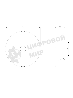 40341 LED / настенный светильник / латунь