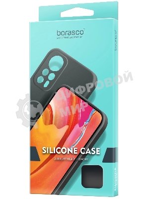 Чехол (клип-кейс) BoraSCO для Infinix Zero 40 4G Silicone Case черный (73813)