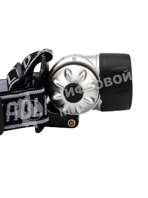 Фонарь налобный Rexant поворотный COB, 3 х AAА, увеличенное время работы, ремень в комплекте