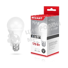 Лампа светодиодная Rexant Груша A60 20,5 Вт E27 1948 Лм 6500 K холодный свет