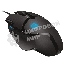 Мышь проводная Logitech G402 Hyperion Fury, черный, 4000 dpi, USB, кнопки - 8