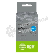 Картридж ленточный Cactus CS-M21-750499 черный шрифт, белый фон (19.1 мм, 4.9 м) для Brady BMP21-PLUS, BMP21-LAB