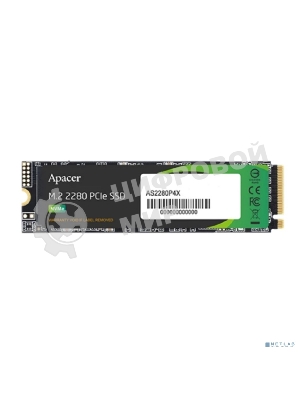 Накопитель SSD Apacer 1Tb, M.2 2280 AS2280P4X, PCIe 3.0 x4, NVMe, R/W 2100/1700