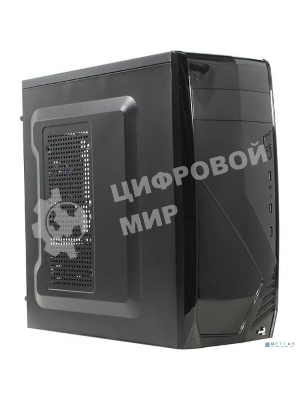 Компьютерный корпус Miditower Aerocool/Formula Cs-1102 черный ATX/micro ATX/mini ITX, USB 3.0 (без БП) 58133