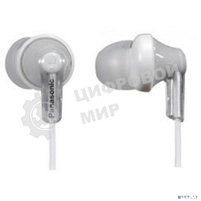 Проводные наушники Panasonic RP-HJE118GUS серебристый, внутриканальные, Jack 3.5 мм