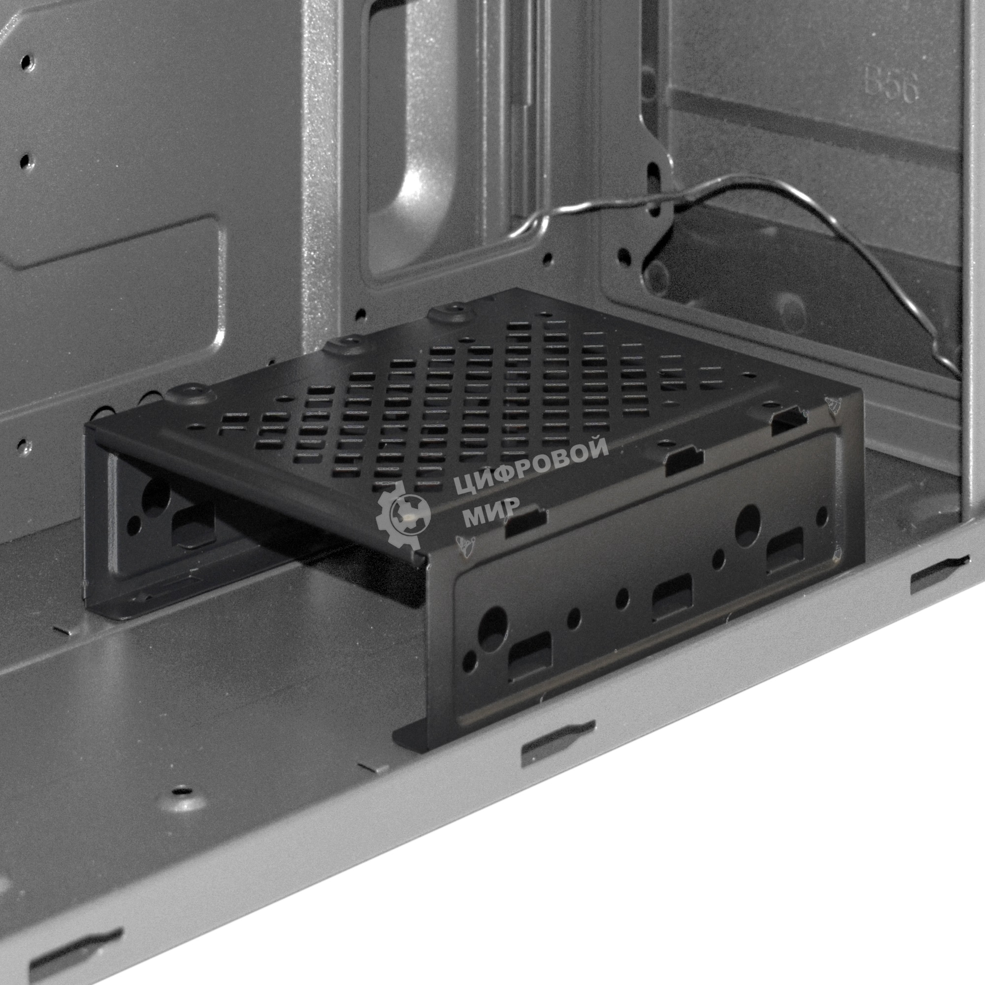 Компьютерный корпус Miditower ExeGate XP-332 Black, ATX, (XP600, Black,120мм), 2*USB, Audio