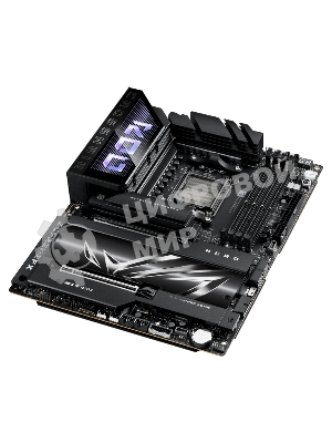 Материнская плата ASUS ROG CROSSHAIR X870E HERO, AM5, AMD X870E, 4xDDR5, 4xSATA, 5xM.2, 2xPCI-E 5.0 x16, 1xHDMI, 2xUSB-C (видео), 2x 5Gb LAN, 6xUSB-A 3.2 Gen 2, 2xUSB-C 3.2 Gen 2, 2xUSB4, 2x3.5 мм, 7.1, ATX