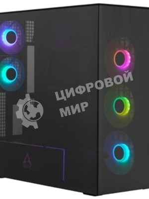 Компьютерный корпус Arctic Cooling ARCTIC Xtender VG (Mirror Black) арт. ACPCC00019A