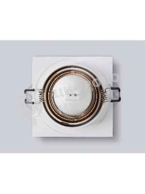 Встраиваемый точечный светильник Ambrella light TN102827 WH/GD белый/золото GU5.3 92*92*50