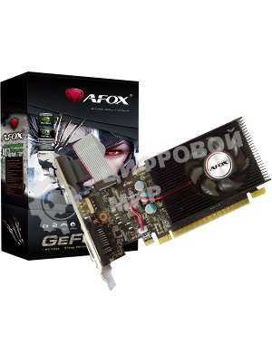 Видеокарта AFOX Geforce GT730 1Gb DDR3 128Bit DVI HDMI VGA LP Single Fan