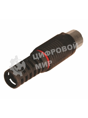 Разъем PROconnect гнездо TV без пайки черный