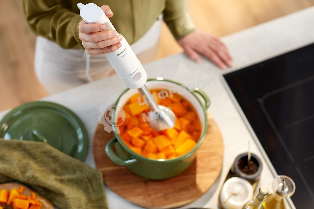 Блендер погружной Philips HR2545/00 белый