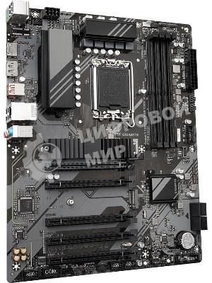 Материнская плата Gigabyte B760 DS3H, LGA 1700, Intel B760, 4xDDR5, 4xSATA, 2xM.2, 1xPCIe 4.0 x16, 4xPCIe 3.0 x1, 1xHDMI, 1xDP, 1x 1Gb LAN, 1xUSB 3.2 Gen 2, 1xUSB 3.2 Gen 2x2, 4xUSB 2.0, 3x3.5 мм, 7.1, ATX