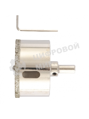 Сверло алмазное Matrix по керамограниту 68x67 мм, 3-гранный хвостовик