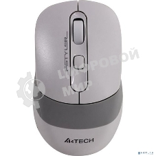 Мышь беспроводная A4Tech Fstyler FG10S белый/серый, 2000 dpi, радиоканал, USB, кнопки - 4