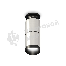 Светильник Ambrella Light XS6305080 PSL/PBK серебро полированное/черный полированный MR16 GU5.3 (N6902, C6305, A2061, N6131)