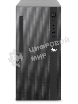 Компьютер IRU Planio 310H6SC MT i3 12100F (3.3) 16Gb SSD512Gb GT610 2Gb Windows 11 Pro GbitEth 230W черный (2153495)