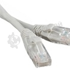 Патч-корд LANMASTER UTP LAN-PC45/U5E-3.0-GY вилка RJ-45-вилка RJ-45 cat.5е 3м серый LSZH (уп.:1шт)