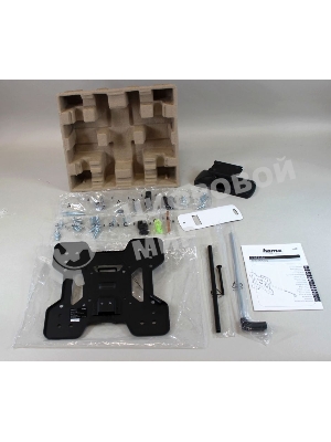 Кронштейн для телевизора Hama TILT TV Premium черный, 19