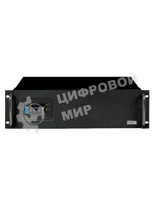 Источник бесперебойного питания Powercom King Pro RM KIN-2200AP LCD 1320Вт 2200ВА черный